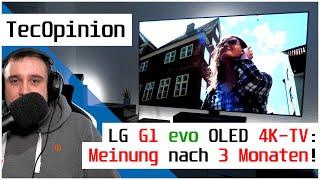 [REVIEW] LG OLED G1 evo 2021 4K Fernseher - Meine Meinung nach 3 Monaten! | TecOpinion | deutsch