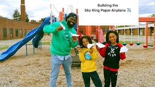 Build a paper airplane with MrEintheD #skyking