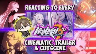 New HSR Player Reacts to ALL HONKAI IMPACT 3RD CUTSCENES, TRAILERS & CINEMATICS!