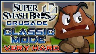 Super Smash Bros. Crusade | Classic Mode: Goomba (Very Hard)