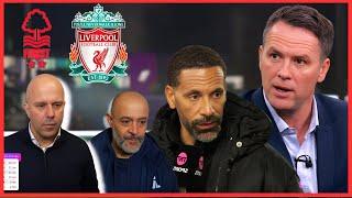 Nottingham Forest vs Liverpool2-2 Interview Ernie Slot & Santos Reaction Michael Owen All reaction