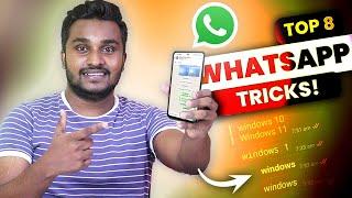 8 useful WhatsApp Tricks & New Features in 2024!