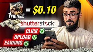 Start Earning From Your Mobile | Shutterstock Complete Tutorial For Beginners