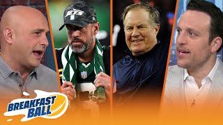 What's next for Aaron Rodgers and Jets? Belichick's next coaching job | NFL | BREAKFAST BALL