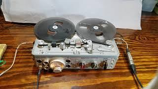 Stereo Nagra test 4822 Sync Sound Analog Reel Tape Recorder