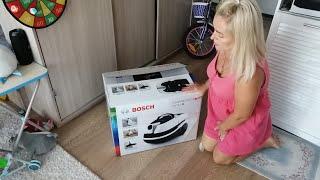 Купили пылесос!!! #BOSCH 41720 моющий!