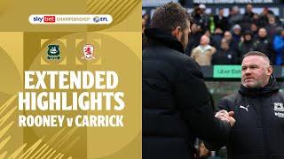 ROONEY - CARRICK SIX GOAL THRILLER! | Plymouth Argyle v Middlesbrough extended highlights