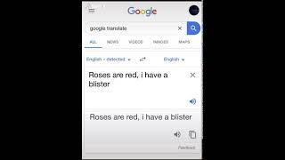 Rose are red, I have a blister, did you just cum in your sister?