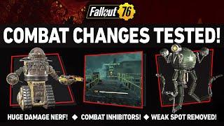 NEW COMBAT CHANGES TESTED! | Fallout 76 Latest News