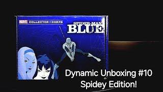 Unboxing The Marvel Collector Corps Amazon Exclusive Box: Spider-Man Blue!