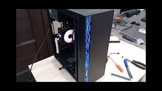 Сборка HUANANZHI X99 4MF LGA 2011 3 XEON X99 Процессор 2620 v3 в корпус ginzzu A380