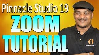 Pinnacle Studio 19 Ultimate - Zoom Tutorial