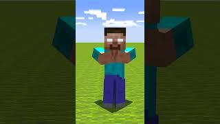 HELP Herobrine Highest Jump VS Notch VS Entity #minecraft #shorts #trending