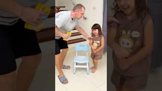 What did the kids do to their dad #shorts GamGam Family