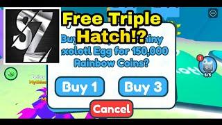 How to Get Free Triple Hatch Pet Sim X Roblox Arceus X Script...