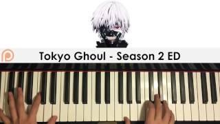 TOKYO GHOUL - Season 2 ED - Kisetsu wa Tsugitsugi Shindeiku (Piano Cover) | Patreon Dedication #144