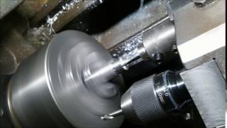 EEN 320 cnc lathe turning 7075 Aluminium part