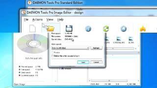 DAEMON Tools Pro. Image Editor Interface