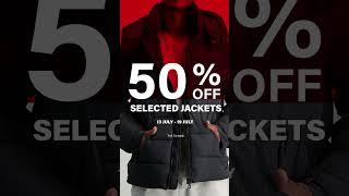50% OFF JACKETS FASHION FUSION