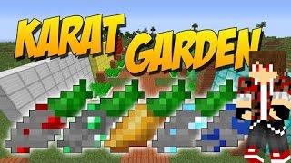 Minecraft: Karat GARDEN(gain buffs and immunity !!!) Mod Showcase