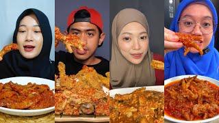 MUKBANG CEKER PEDAS ! BIKIN KERINGETAN SAMPE BANJIR  | KOMPILASI VIDEO MUKBANG TIKTOK