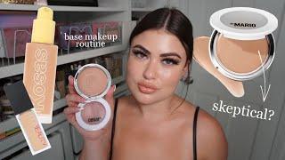 *NEW* MakeupByMario SoftSculpt Skin Enhancer Review & Base Routine