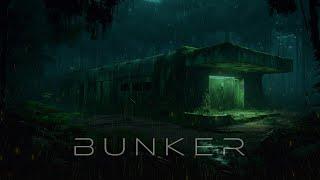 B U N K E R  -  Relaxing Futuristic Ambient with Immersive 3D Rain [4K] RELAX | STUDY | SLEEP