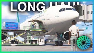 MSFS2024 LIVE | FIRST MSFS 2024 LONG HAUL! | GIVEAWAYS | INIBUILDS A330-300 | VATSIM | #msfs2024