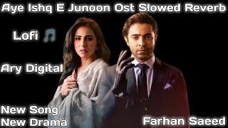 Aye Ishq e Junoon Ost | Farhan Saeed & Adrian David Emmanuel | Slowed Reverb Lofi | ARY DIGITAL HD