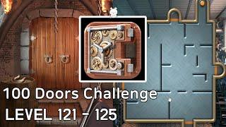 100 Doors Challenge Level 121 122 123 124 125 Walkthrough (Protey Apps)