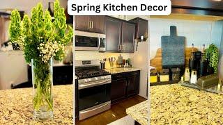 KITCHEN DECOR - SPRING 2025 #coffeebar #tablescape #decoratewithme