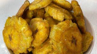 Plantains Tapés / Bananes Pesées (Haïtien)