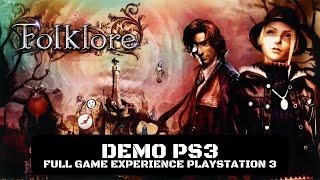 Folklore Demo PS3 | Full Game Experience PlayStation 3 | VictaTheDragon