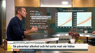 Så påverkar alkohol och fel sorts mat vår hälsa | Nyhetsmorgon | TV4 & TV4 Play