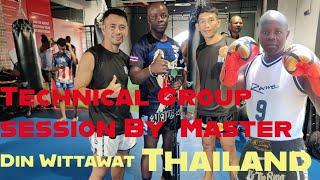 Muay Thai masterclass by Kru Din Wittawat