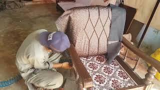 Amazing skill Sofa Making|Sofa Decoration #onlyskill #sofafactory #sofadecoration