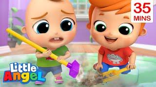 Cleanup Time Song + More Little Angel Kids Songs & Nursery Rhymes