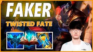 FAKER TWISTED FATE MID GAMEPLAYSEASON 12 LEAGUE OF LEGENDS