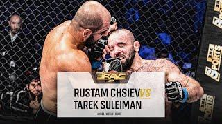 FREE FIGHT | Tarek Suleiman vs Rustam Chsiev | BRAVE CF 27