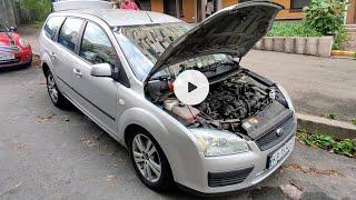 Ford Focus 2, замена жидкости ГУР. #ford #focus #fordfocus2 #ГУР #заменамасла