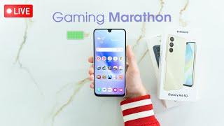 Samsung Galaxy A16 5G - Gaming Test Marathon! #livestreamwithyoutube