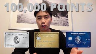 100,000 MR POINTS - ALL TIME HIGH BONUSES American Express Business Cards