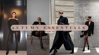 AUTUMN ESSENTIALS PART 2 | Fall Must-Haves, Autumn Basics, Wardrobe Staples, Pinterest Outfit Inspo