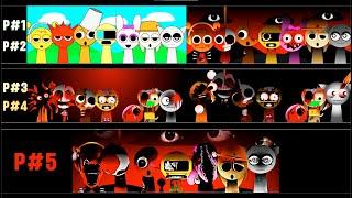 Incredibox Sprunki Mix: From Phase 1 to Phase 5 + Secret Phase!!