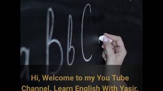 Learn English With Yasir