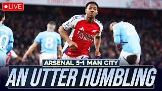 AN ABSOLUTE HUMBLING | ARSENAL 5-1 MANCHESTER CITY | MATCH REACTION