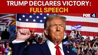 Donald Trump declares victory: FULL SPEECH