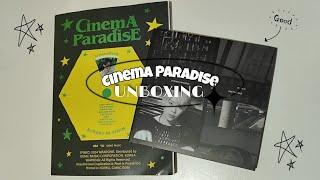 Zerobaseone cinema Paradise Album unboxing video (Romance version and Digipack version)