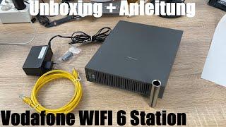 Vodafone WIFI 6 Station (Arris/Technicolor Kabelrouter / Kabelmodem) Unboxing und Anleitung