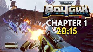 Warhammer 40k: Boltgun - Chapter 1 Speedrun in 20:15 (Any% Glitchless)